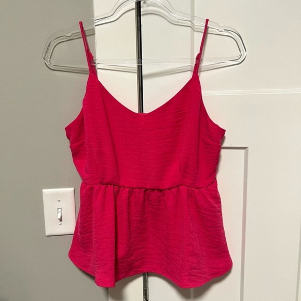 Monteau Vibrant Pink Camisole Top